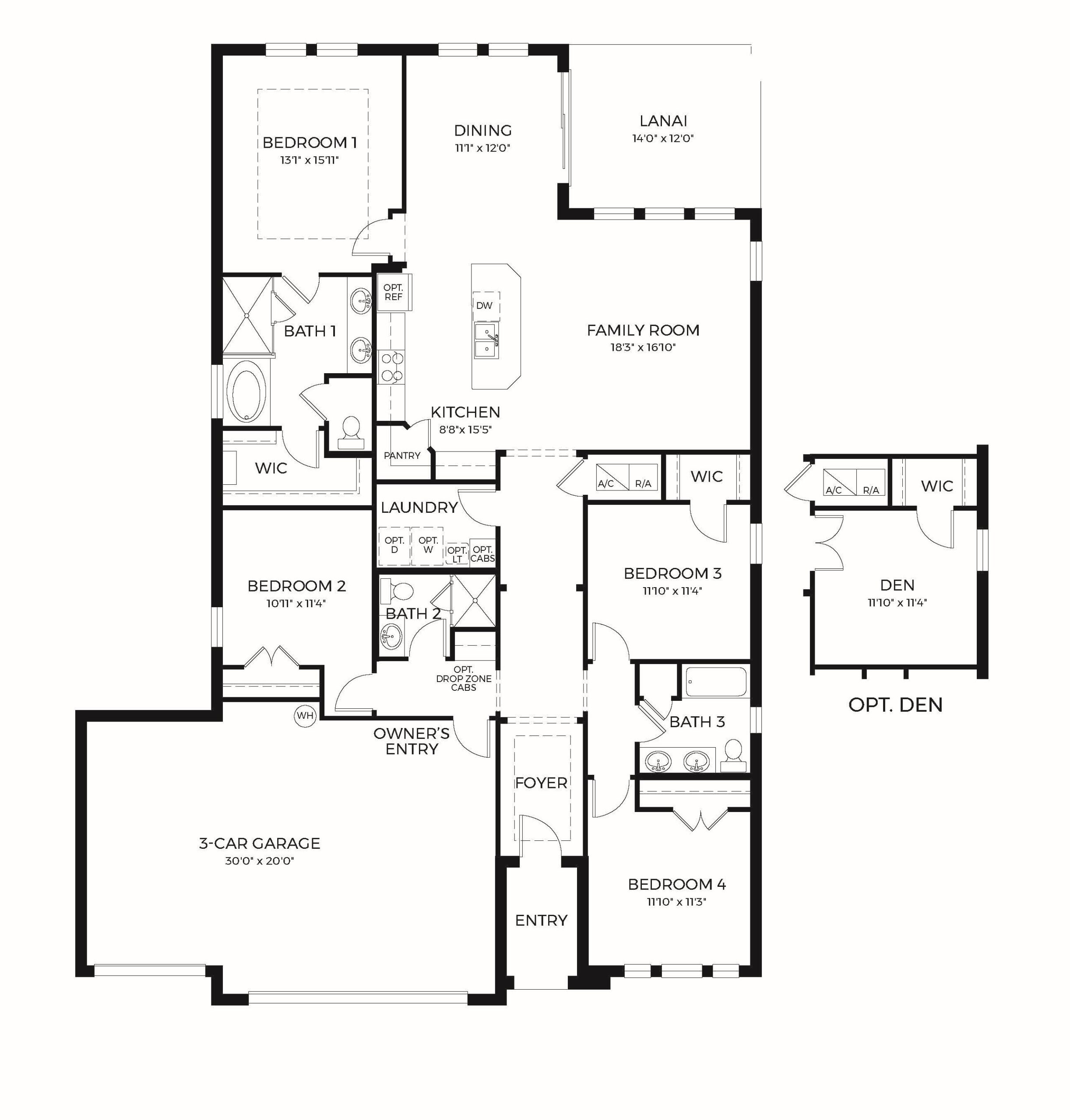 Robinson Floorplan
