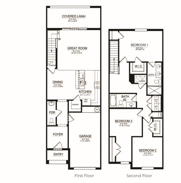 Glen - Unit B Floorplan