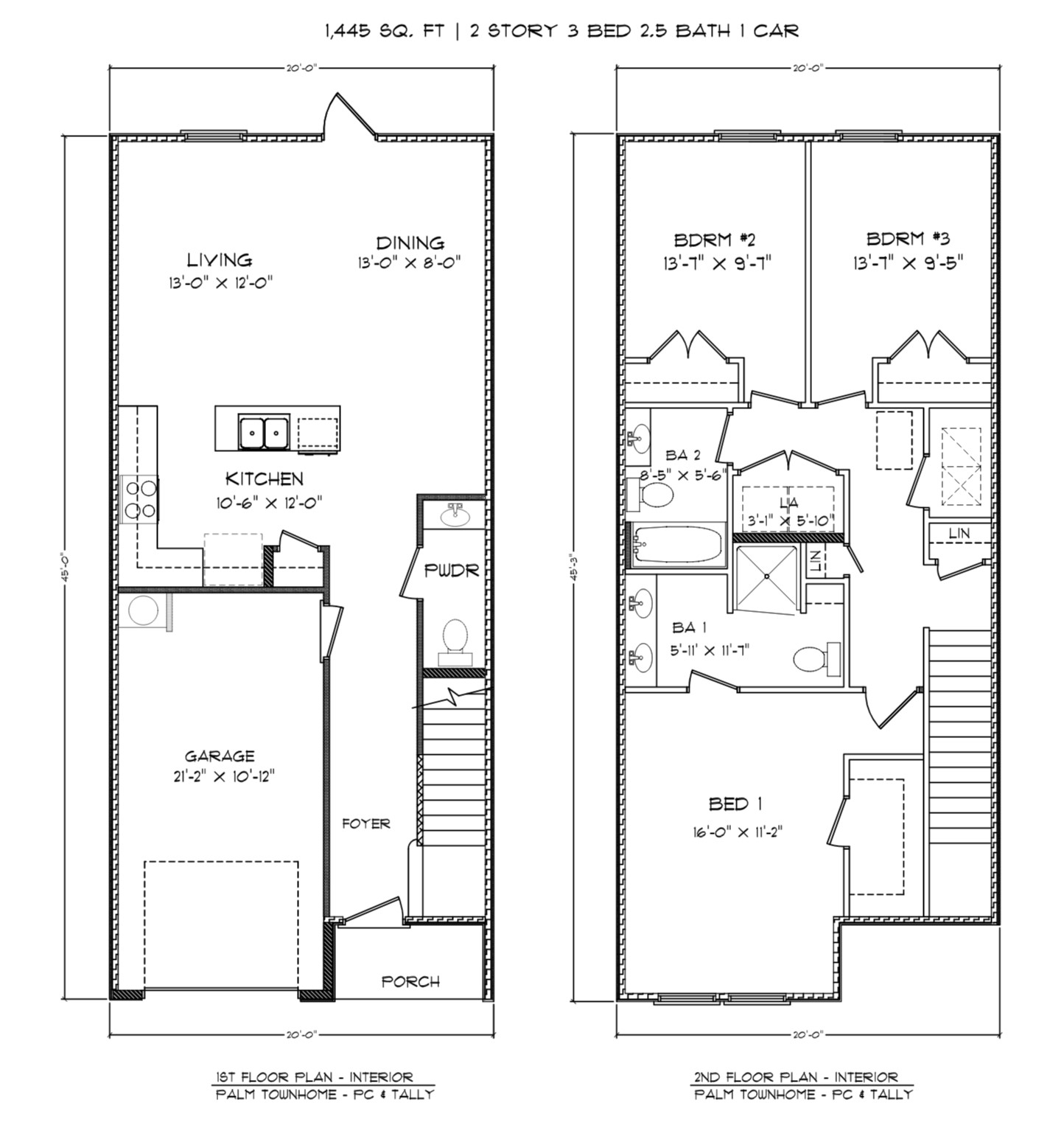 The Palm B Floorplan