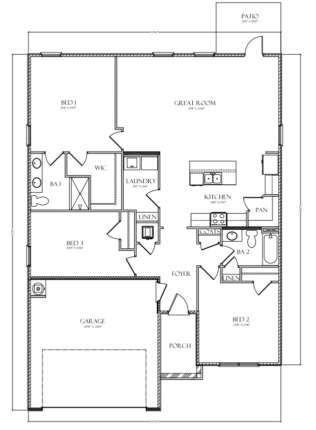 The Walker Floorplan