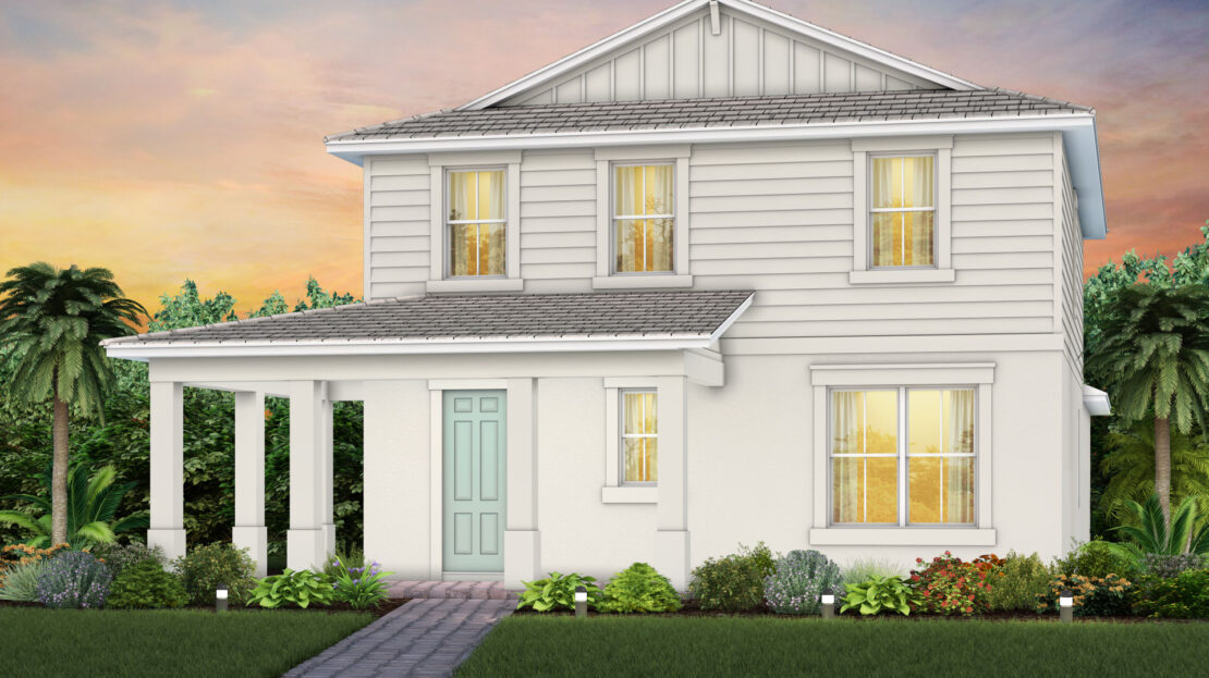 Mabel II with ADU Model at SeaFlower Pre-Construction Homes