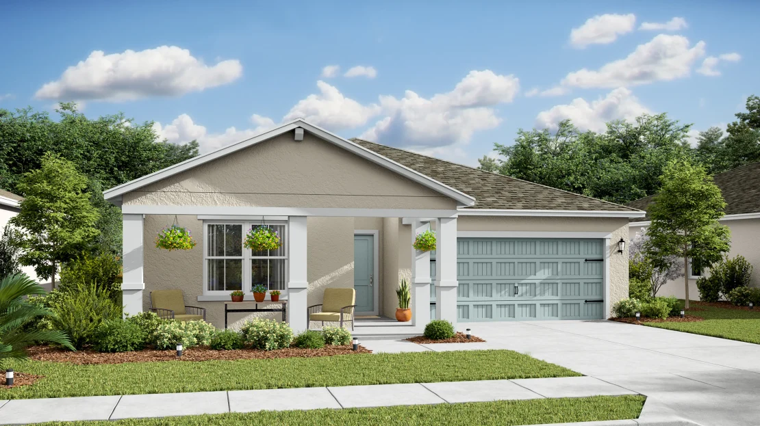 Goldenrod II Exterior floorplan