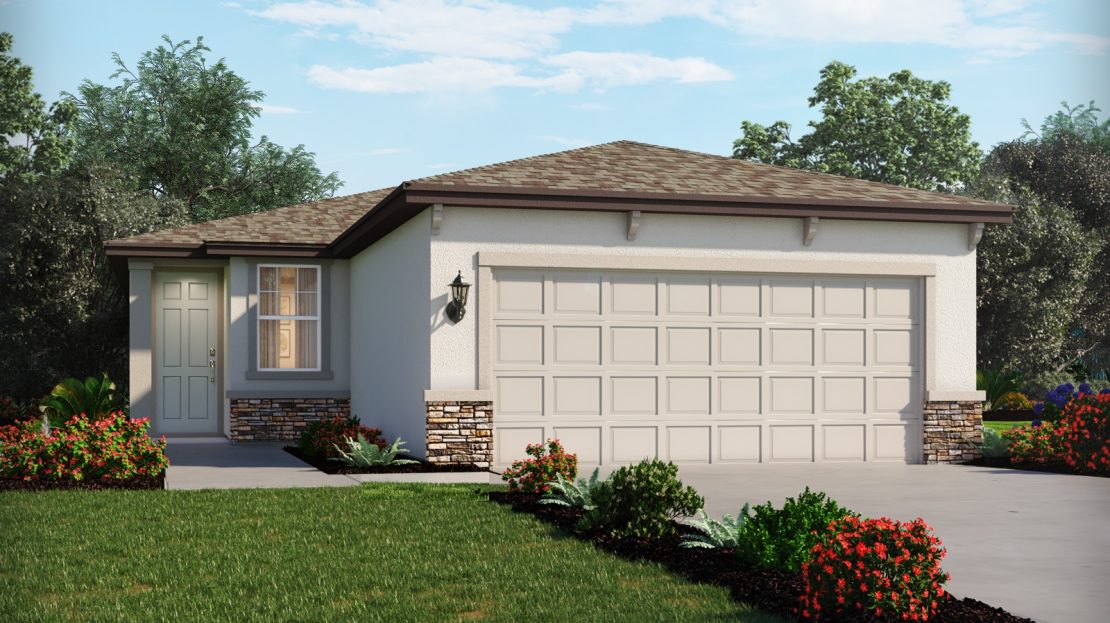 Denali II Exterior floorplan
