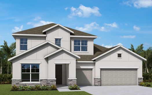 Louetta Exterior floorplan
