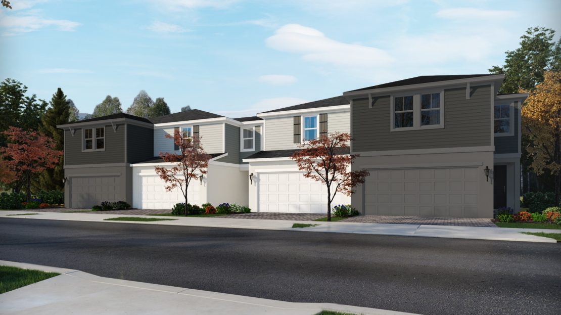 Oakville I Exterior floorplan