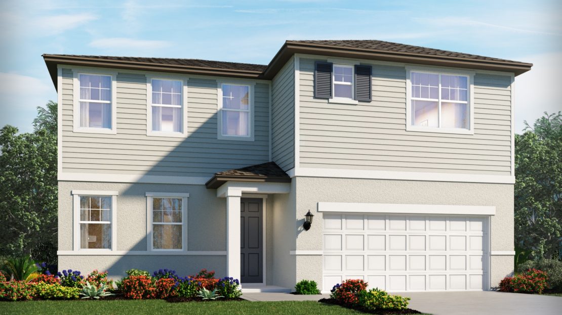 San Marino single-family floorplan