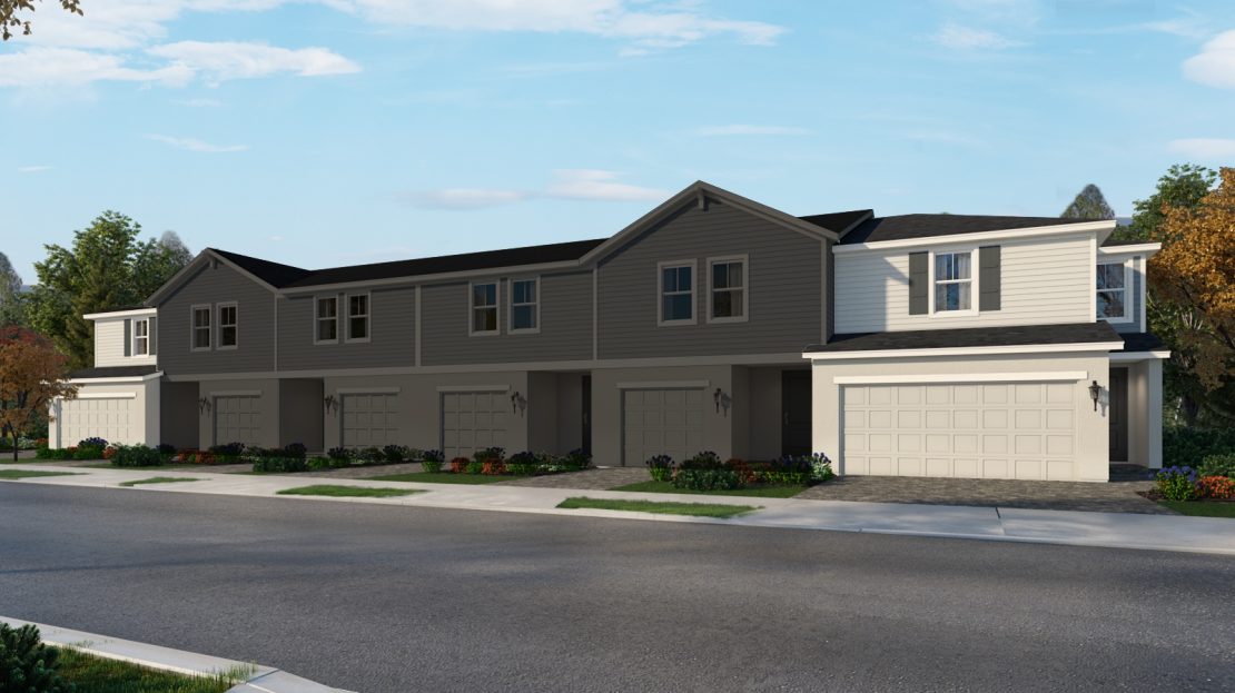 Oakville townhome floorplan