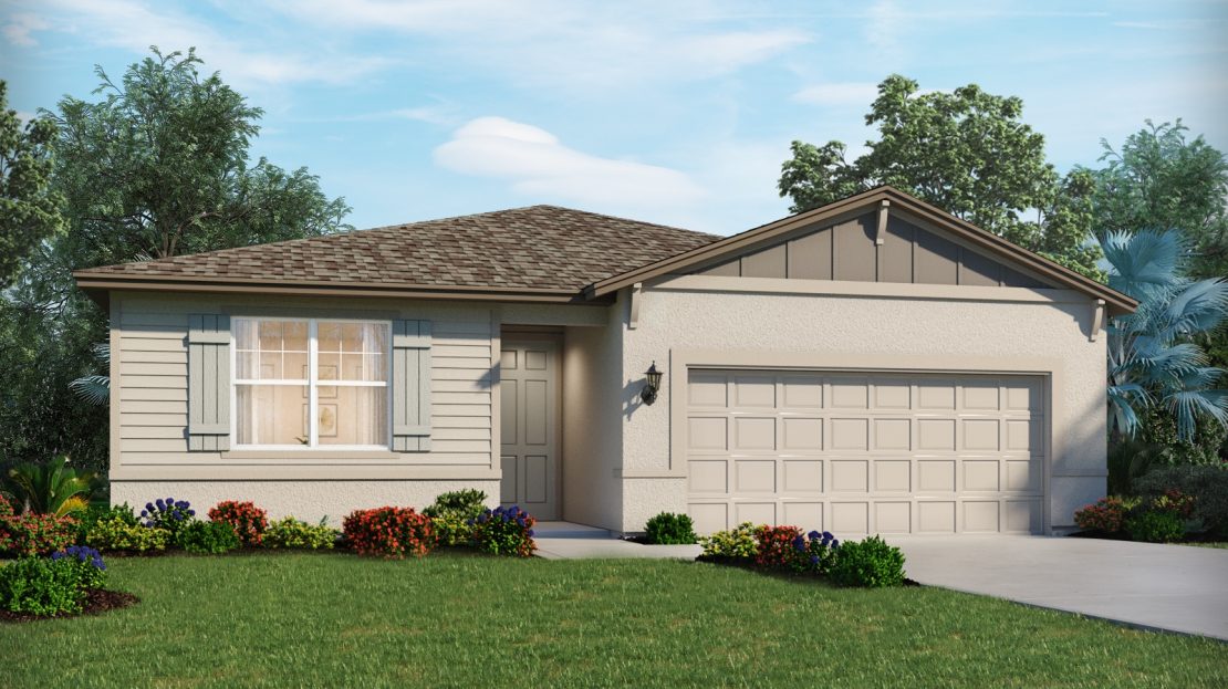 Emilia single-family floorplan