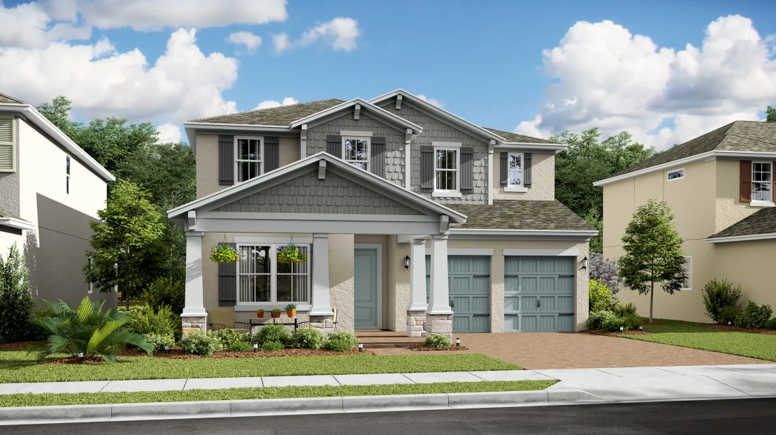Grayson II Exterior floorplan