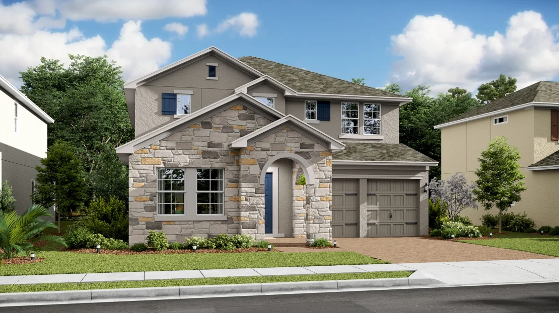 Xavier II Exterior floorplan