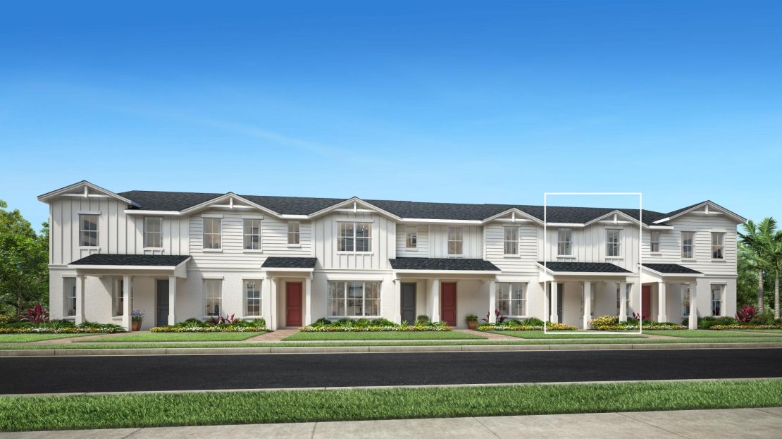Rinker Farmhouse Model at Bronson Peak Townhome