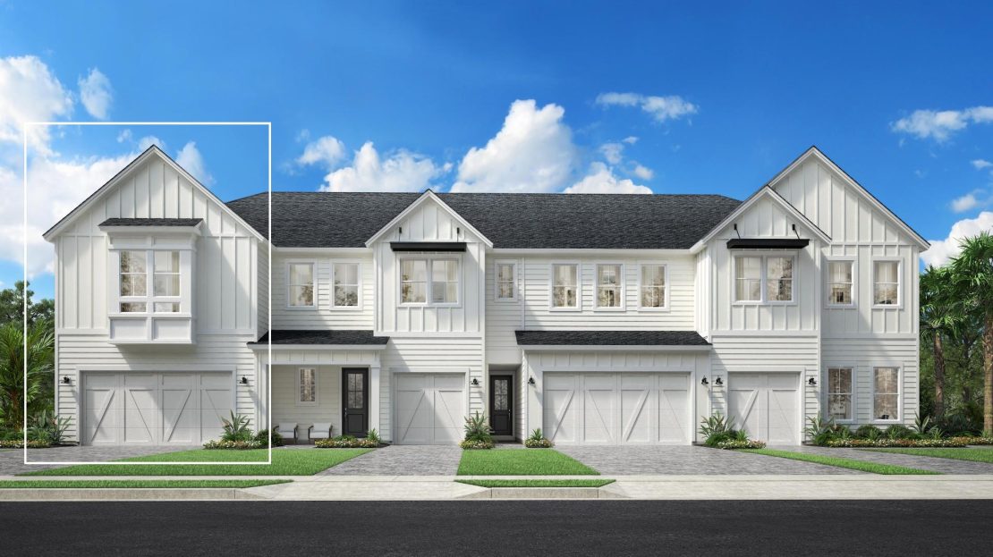 Lightner Modern Farmhouse Model at Newbrook Townhome