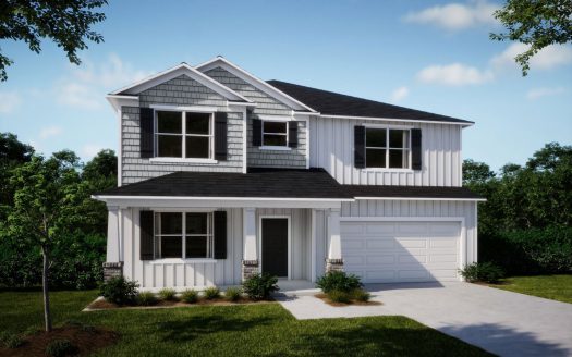 The Carlisle Exterior floorplan