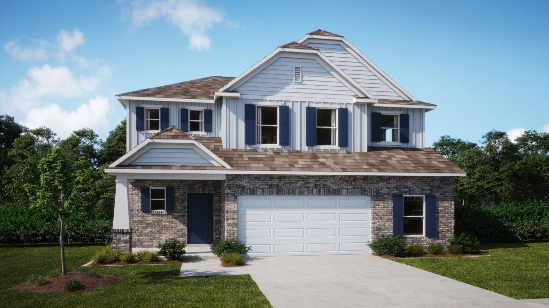 The Columbus Exterior floorplan