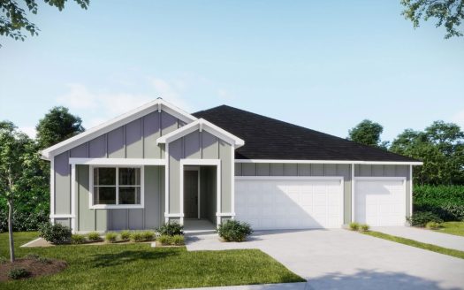The Naples Exterior floorplan