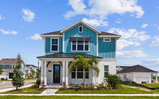 Waterfront Exterior floorplan