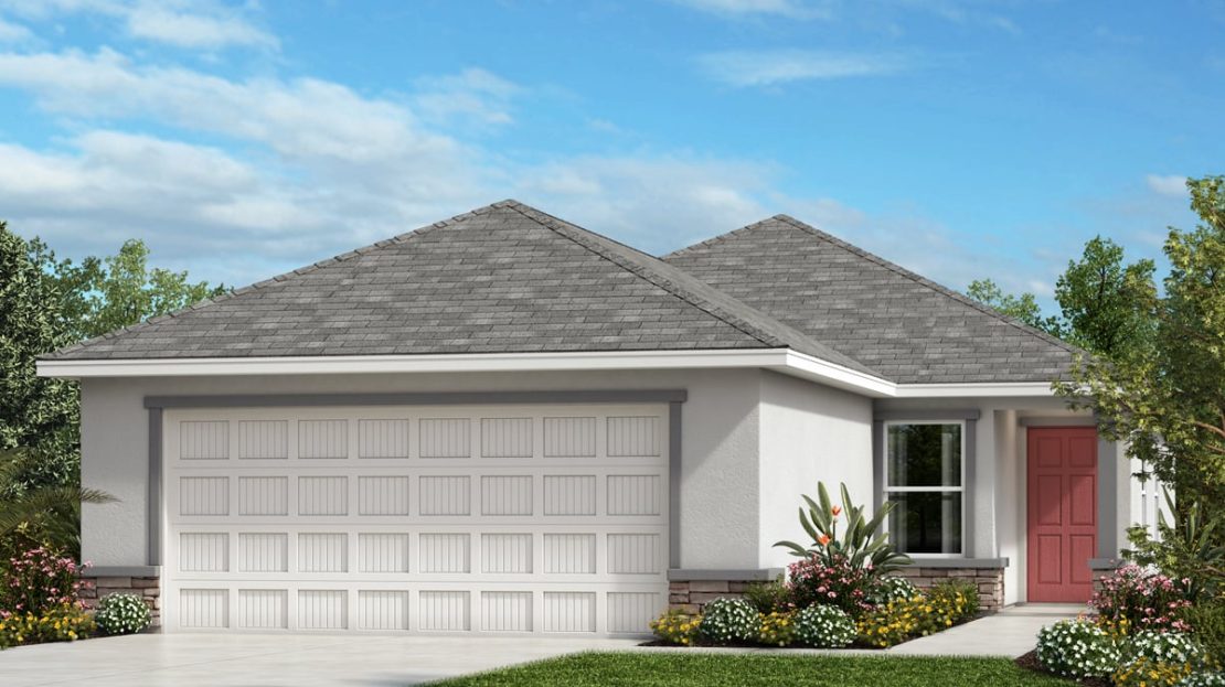 Plan 1346 Modeled Model at River Run I by KB Home