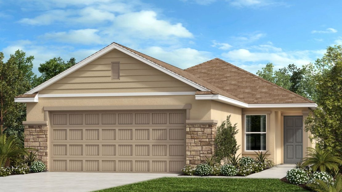 Plan 1346 Modeled Model at River Run I