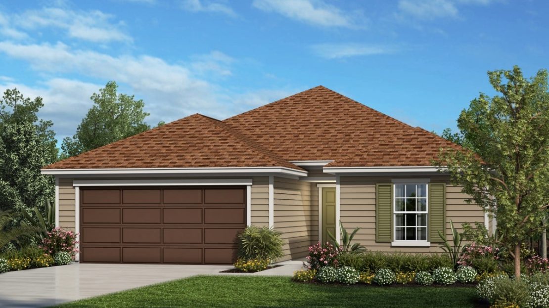 Plan 1707 Modeled Model at Azalea Hills in Jacksonville