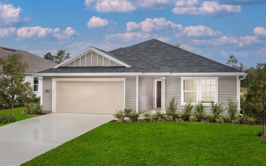 Plan 1707 Modeled Model at Azalea Hills Jacksonville FL