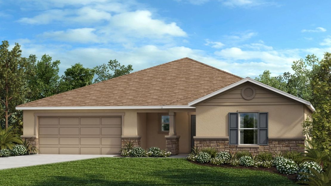 Plan 2178 Modeled Model at Ross Creek
