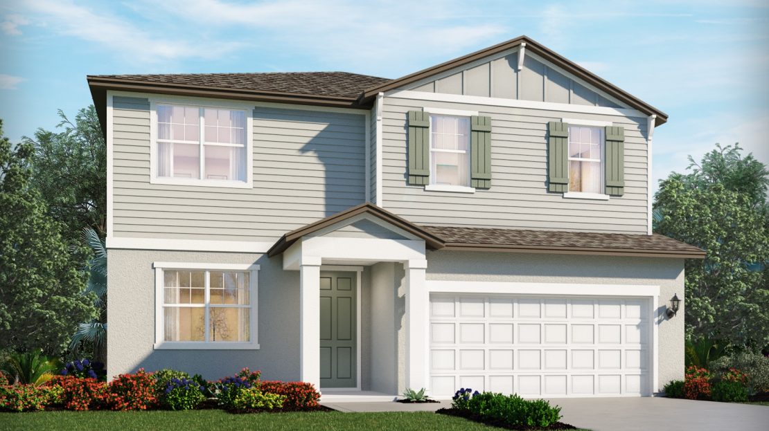 Prato single-family floorplan