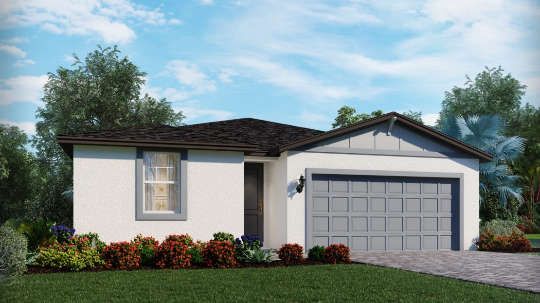 Bluebell single-family floorplan