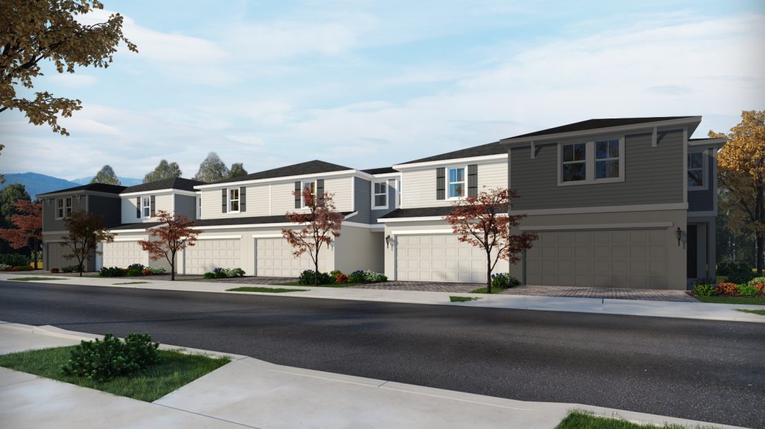 Oakville I townhome floorplan