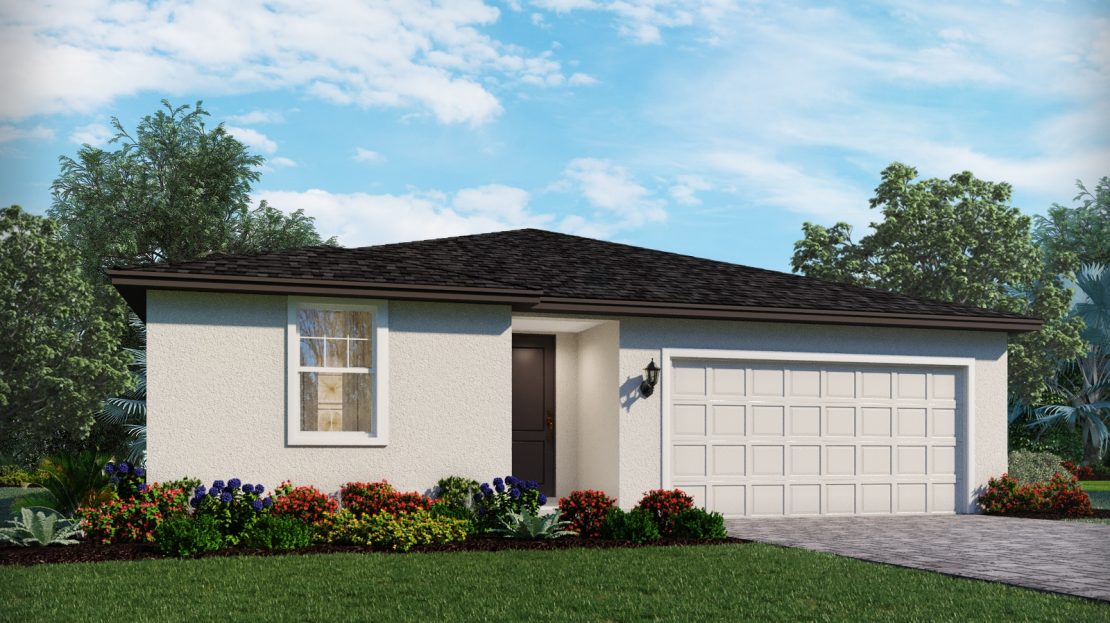 Foxglove Exterior floorplan