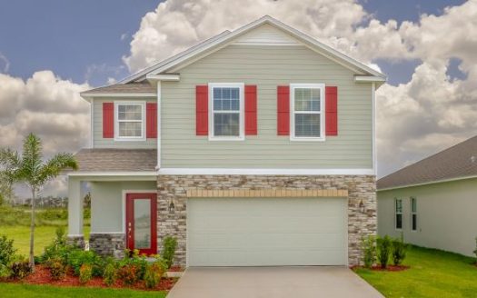 The Carrington Exterior floorplan