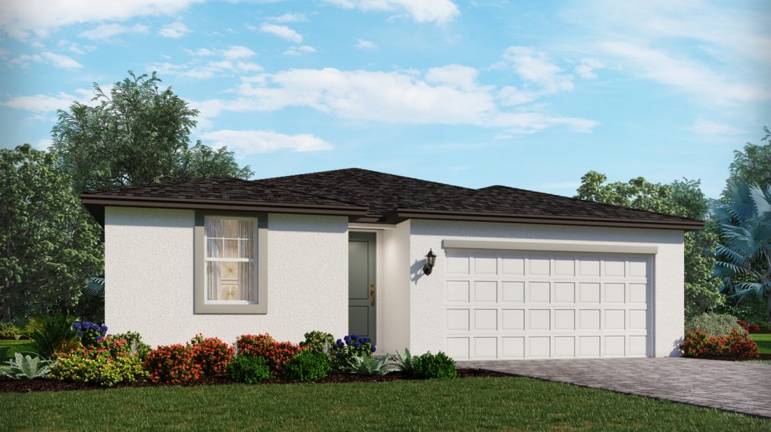 Bluebell Exterior floorplan