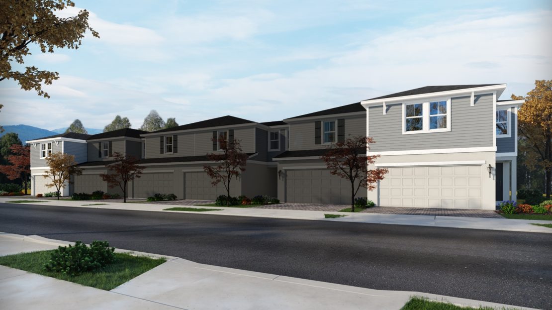 Windsor townhome floorplan