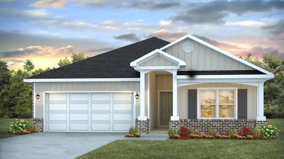 The Beau Exterior floorplan