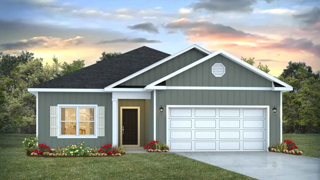 The Walker Exterior floorplan