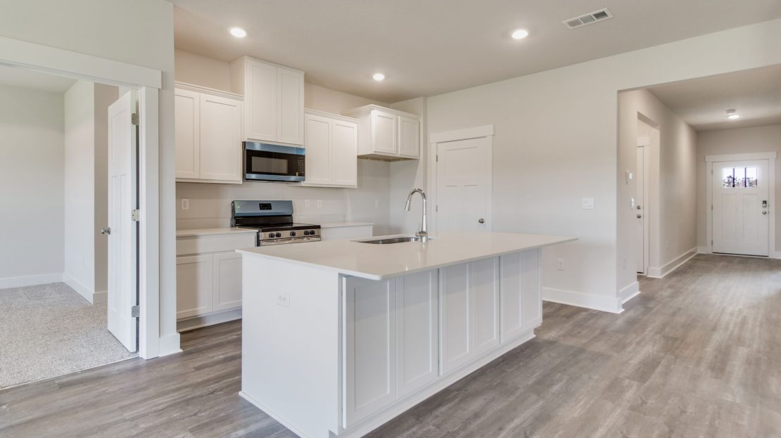 The Lamar Single family floorplan