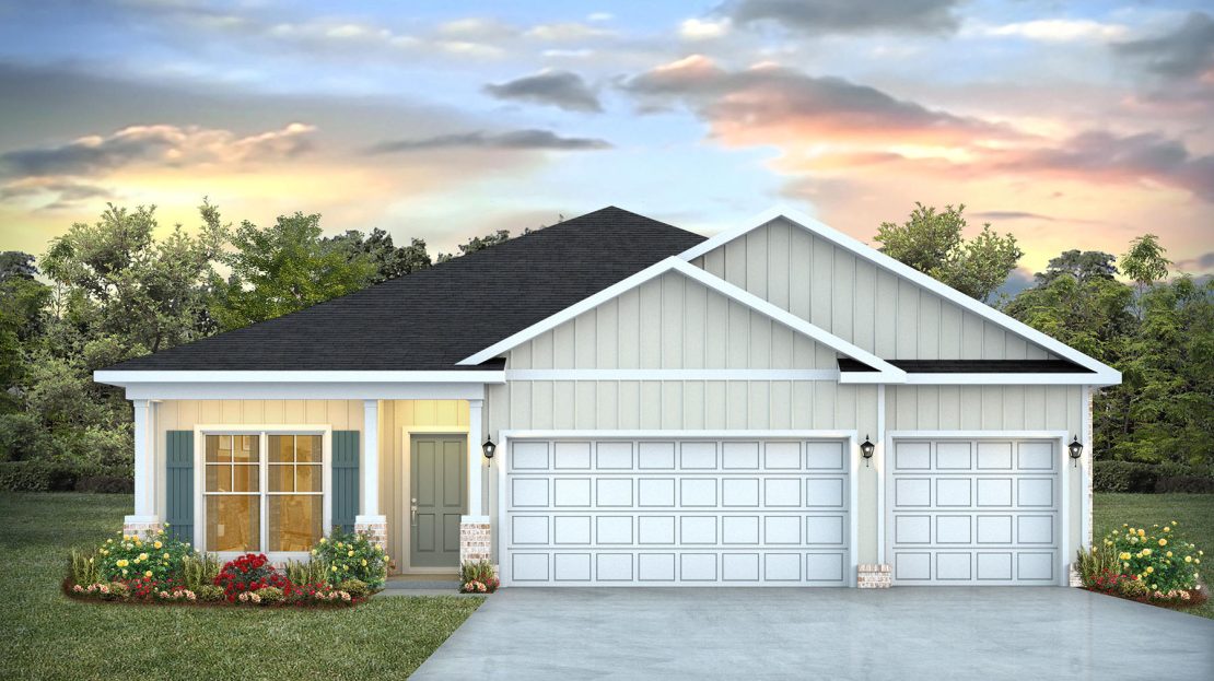 The Madison Exterior floorplan