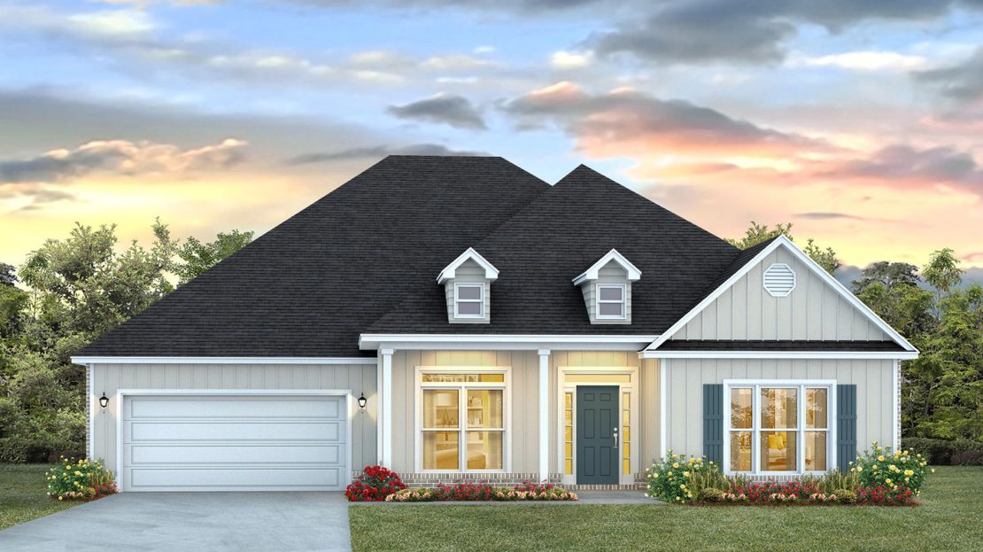 McKenzie Exterior floorplan