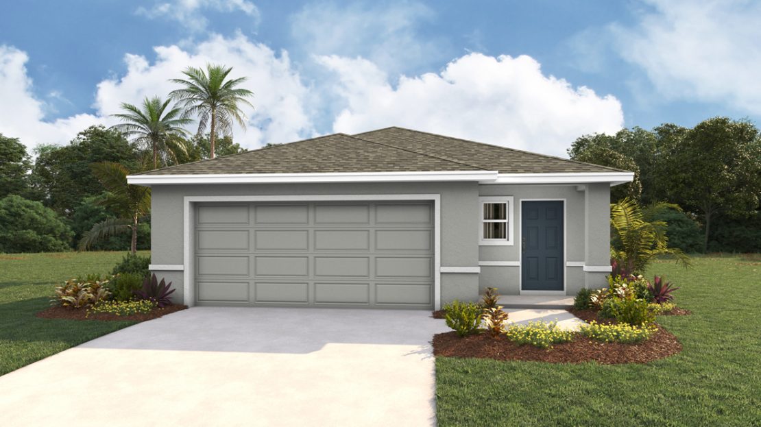 Harper Exterior floorplan