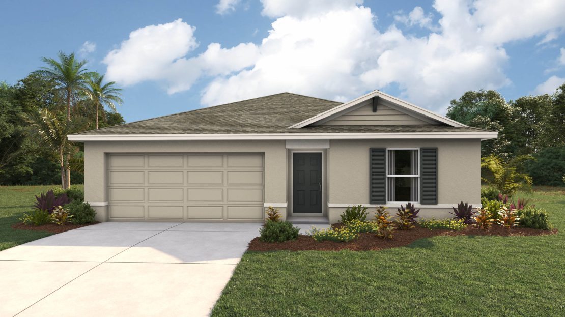 Archer II Exterior floorplan