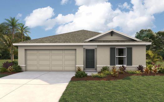 Archer II Exterior floorplan