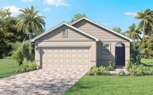 Allex Exterior floorplan