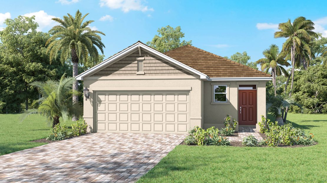 Allex Townhome floorplan