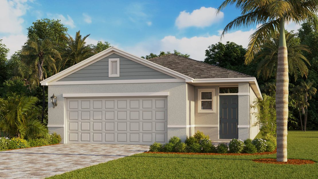 Harper Exterior floorplan