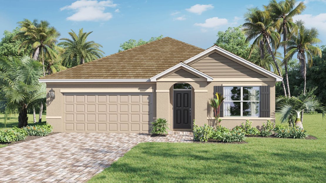 Aria Exterior floorplan