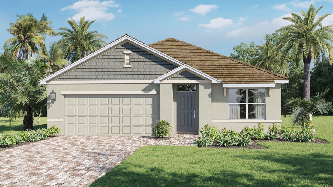 Aria Townhome floorplan