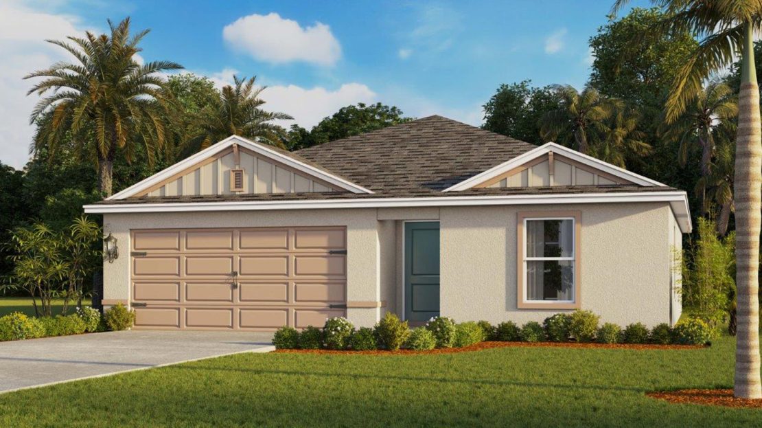 Archer II Exterior floorplan