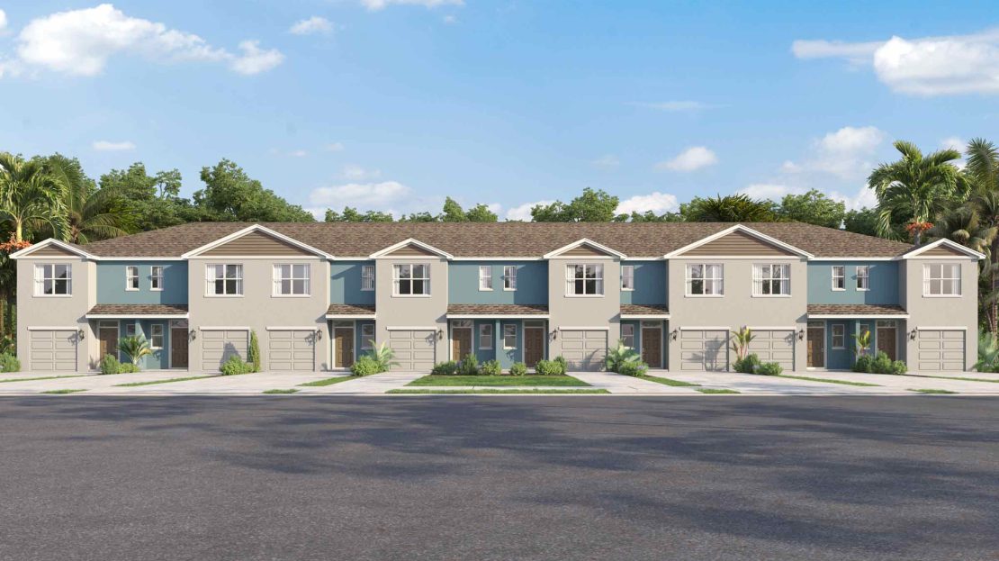 Ruskin Preserve Townhomes-Pearson A Model