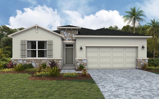 Delray Exterior floorplan