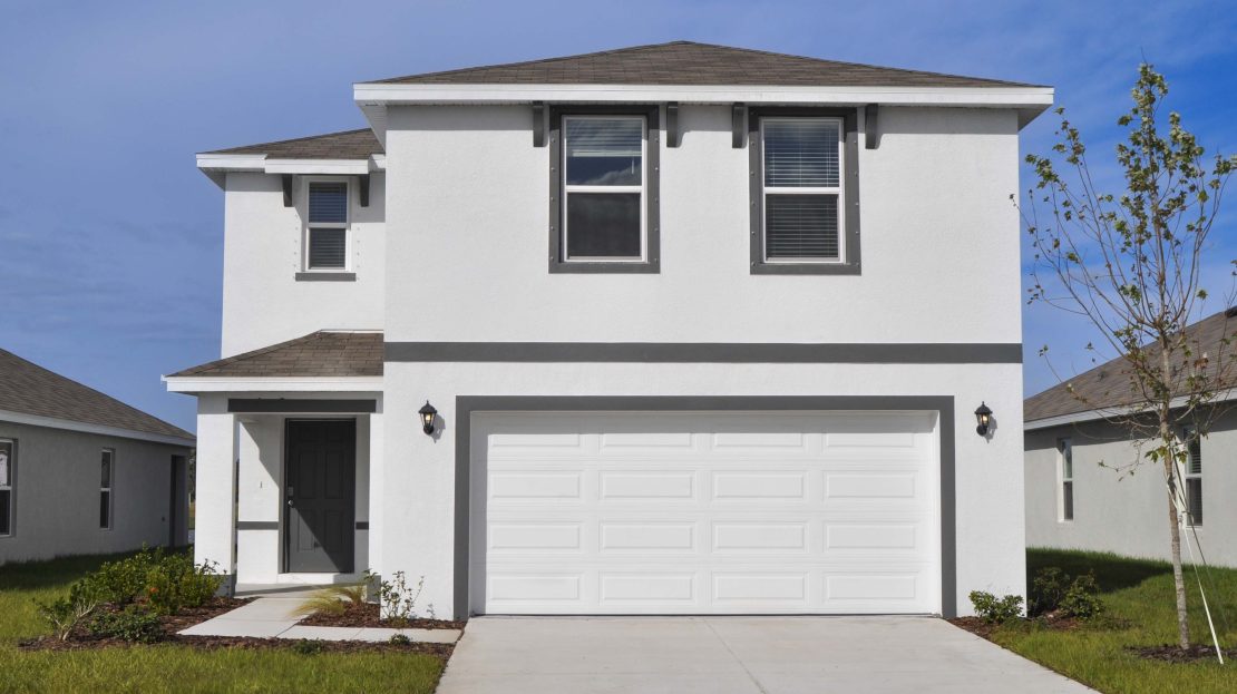 Elston- Spanish Exterior floorplan