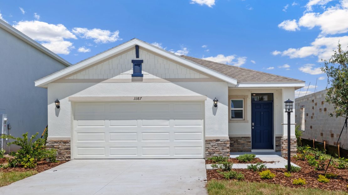 Harper Exterior floorplan